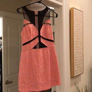 Ark and Co lace w/ sheer front.